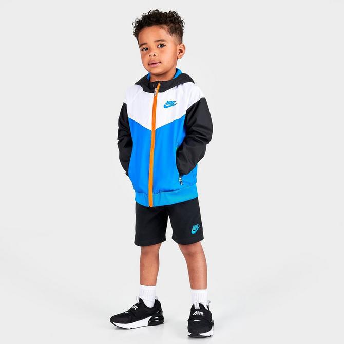 Kids' Toddler Nike Thrill Seeker Windrunner Jacket and Shorts Set商品第1张图片规格展示