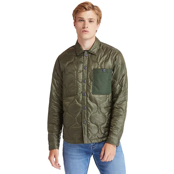 商品Timberland|Insulated Overshirt for Men in Green,价格¥664,第1张图片