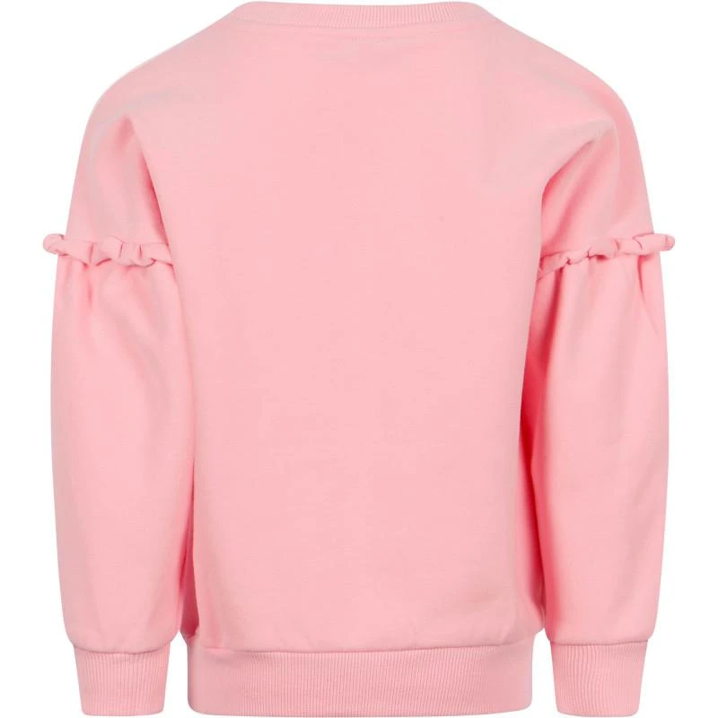 商品Rock Your Baby|Ruffled horse print sweatshirt in pink,价格¥1086,第2张图片详细描述