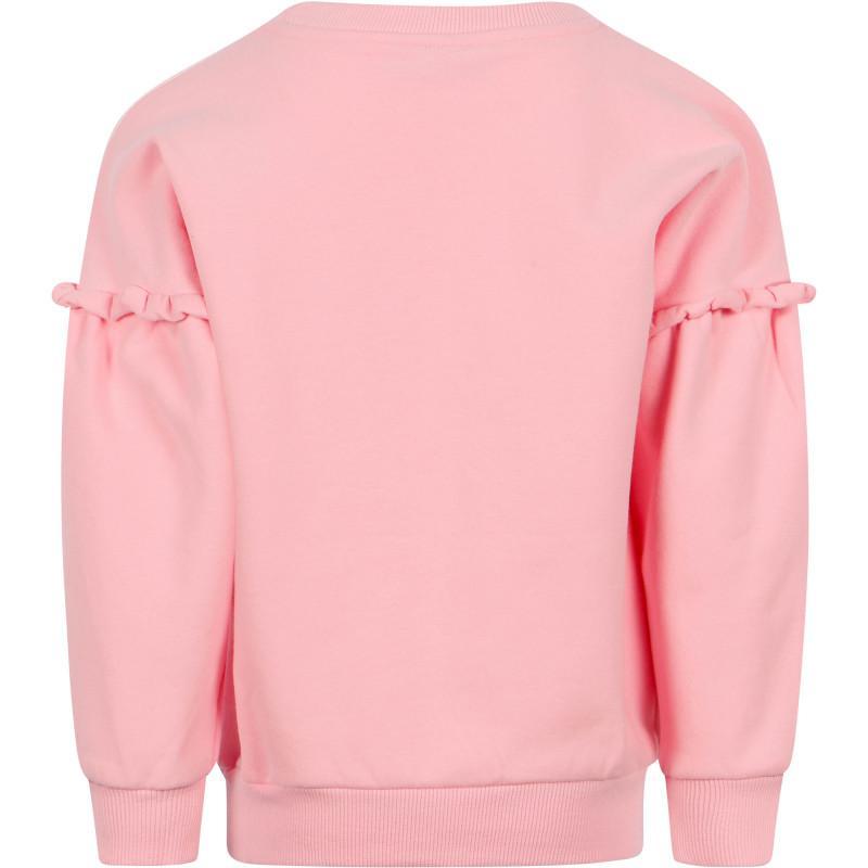 商品Rock Your Baby|Ruffled horse print sweatshirt in pink,价格¥592,第4张图片详细描述