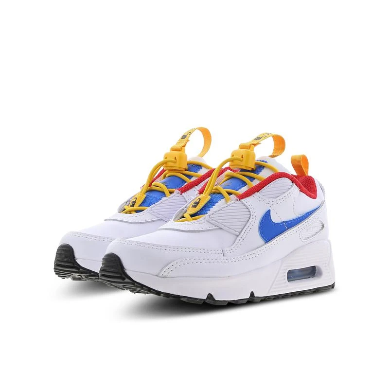 商品NIKE|Nike Air Max 90 Leather - Pre School Shoes,价格¥302,第2张图片详细描述