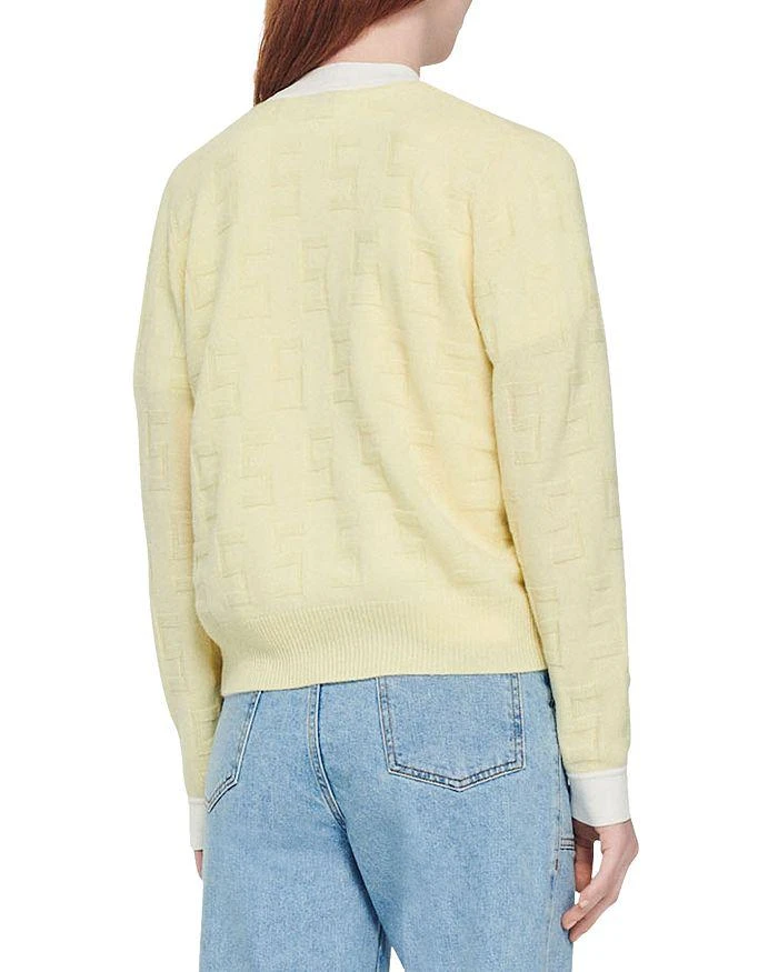 商品Sandro|Prairie Knit Cardigan,价格¥2035,第2张图片详细描述