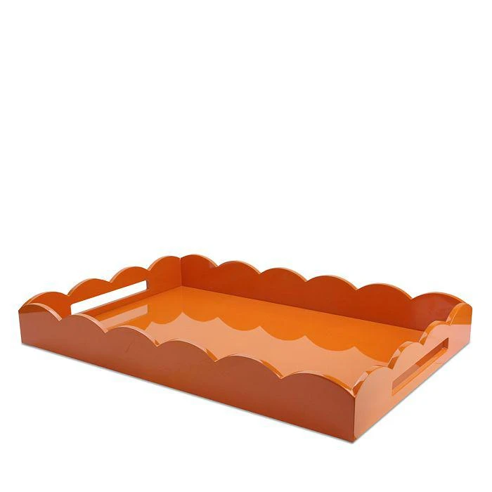 商品Addison Ross|Large Lacquer Scalloped Ottoman Tray,价格¥2178,第1张图片