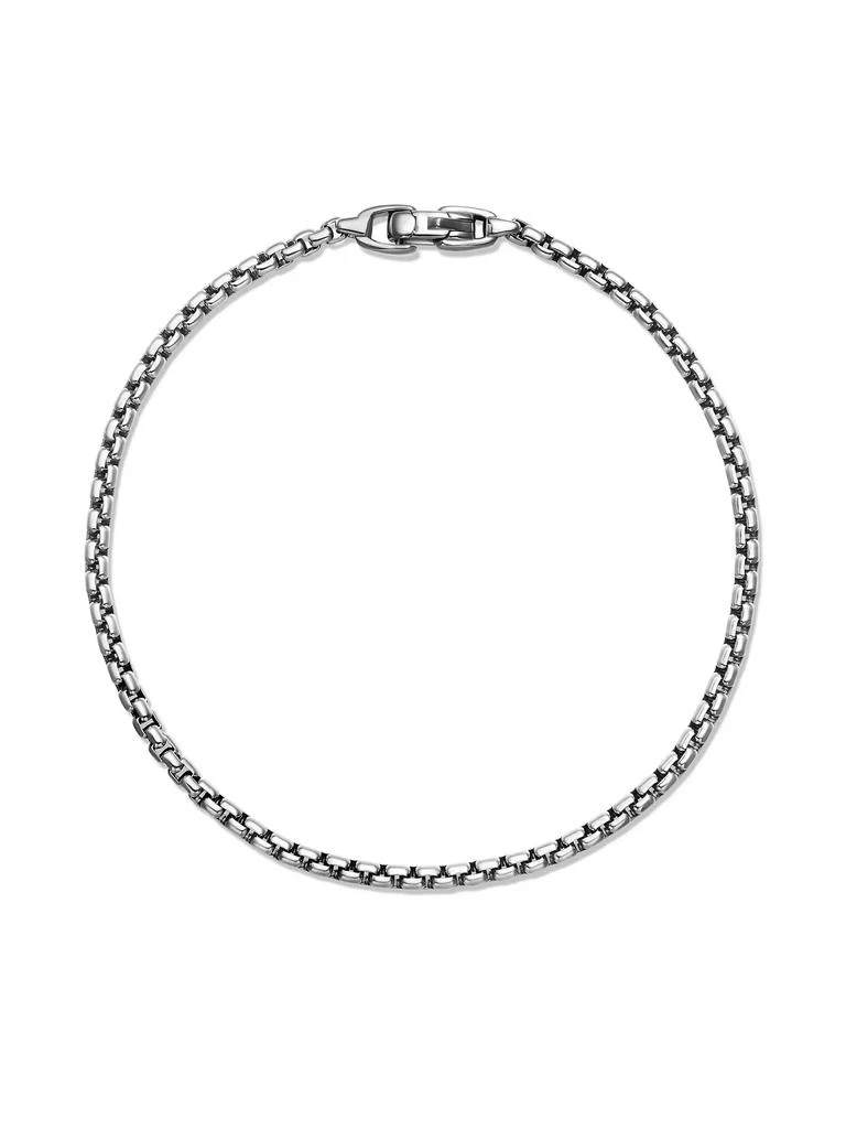 商品David Yurman|Box Chain Bracelet in Sterling Silver, 2.7MM,价格¥1468,第3张图片详细描述