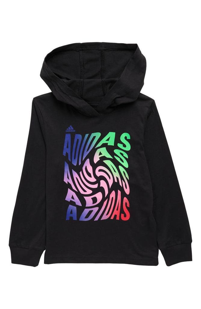 商品Adidas|Kids' Warp Logo Hoodie,价格¥111,第1张图片