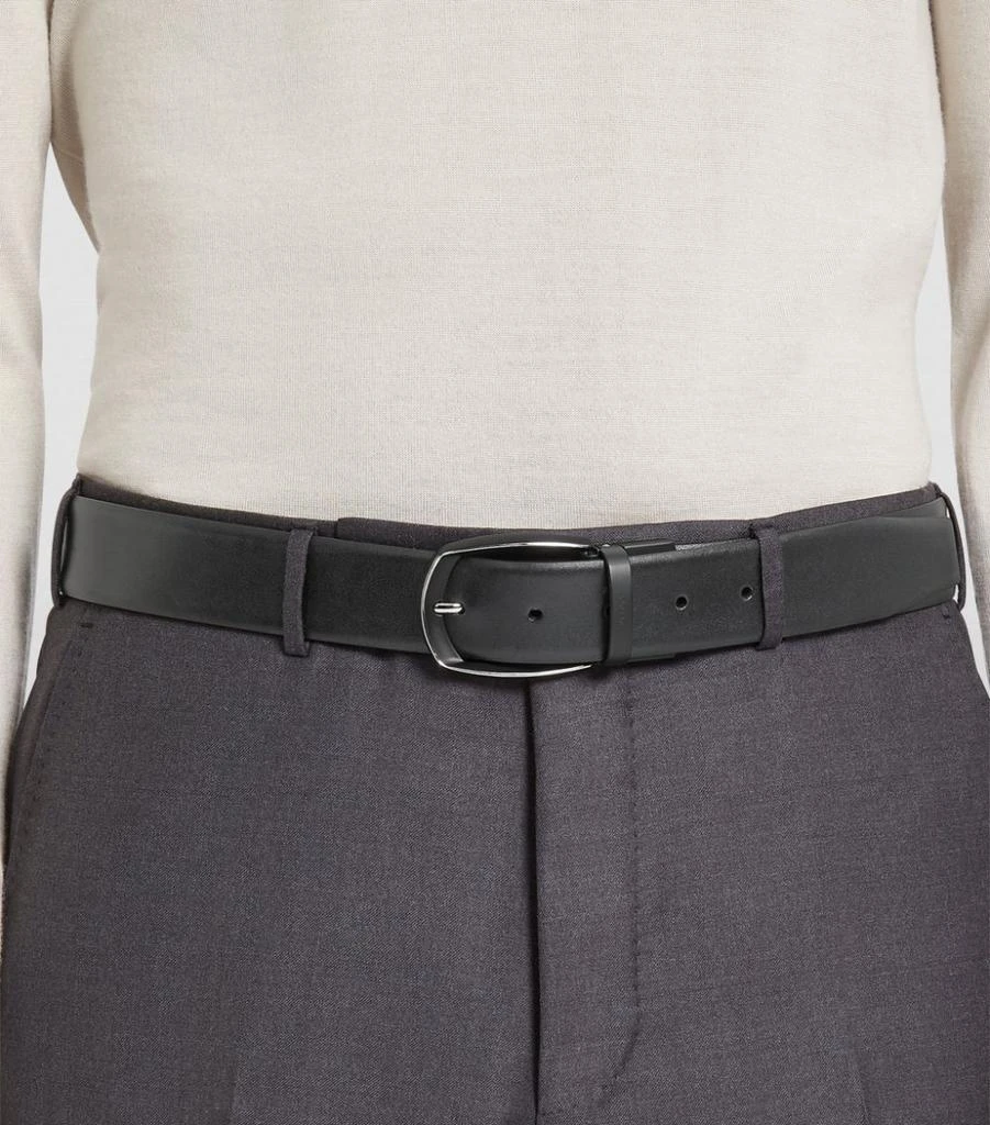 商品Zegna|Leather Reversible Belt,价格¥5355,第3张图片详细描述
