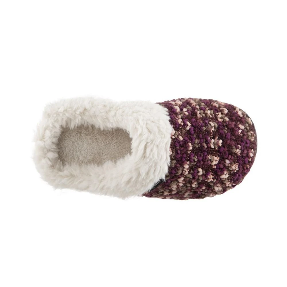 商品Isotoner Signature|Women's Sweater Chunky Knit Amanda Hoodback Slippers,价格¥225,第4张图片详细描述