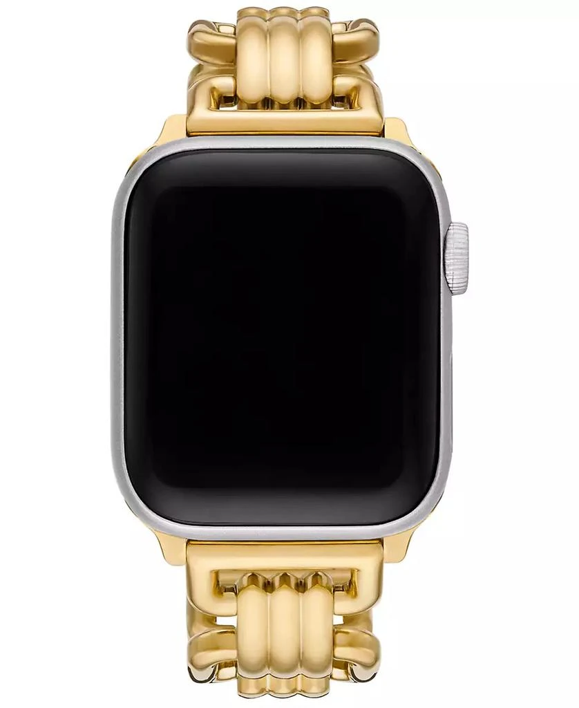 商品Tory Burch|Eleanor Gold-Tone Stainless Steel Jewelry Link Bracelet For Apple Watch® 38mm/40mm,价格¥1337,第3张图片详细描述