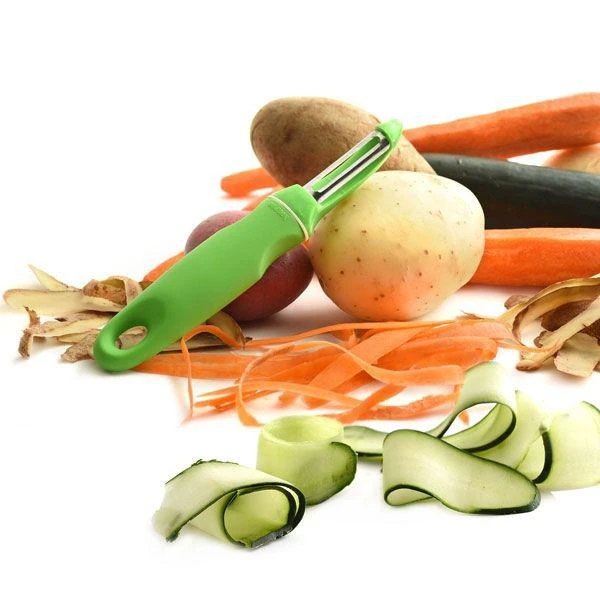商品Norpro|Grip-EZ Vegetable Peeler, 7.25-Inch, Green,价格¥79,第3张图片详细描述