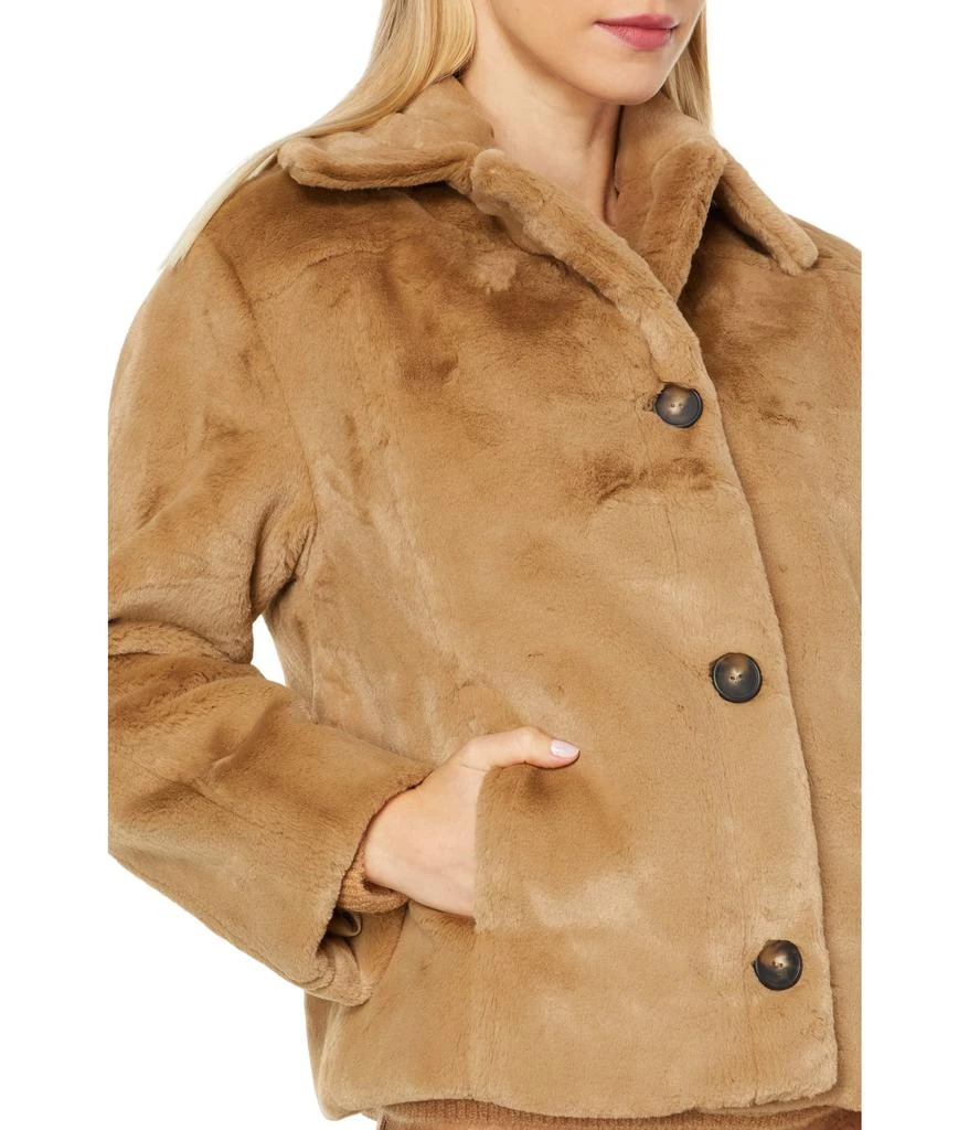 商品Vince|Faux Fur Trucker Jacket,价格¥2131,第3张图片详细描述