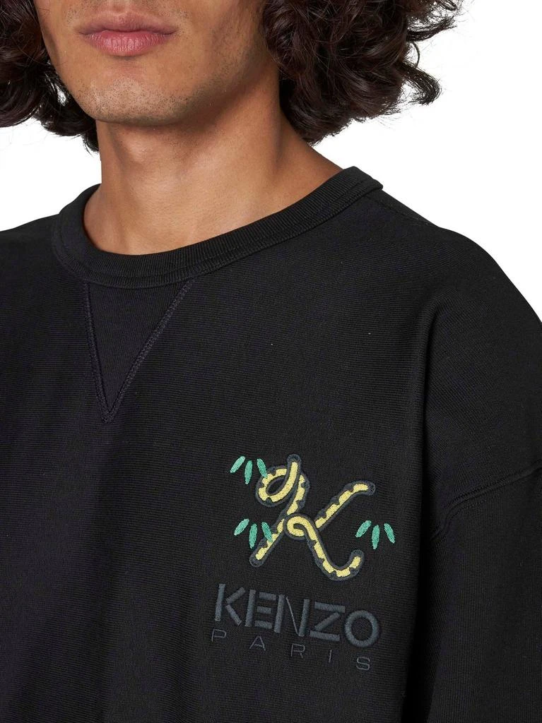 商品Kenzo|Kenzo Logo Embroidered Crewneck Sweatshirt,价格¥1834,第4张图片详细描述