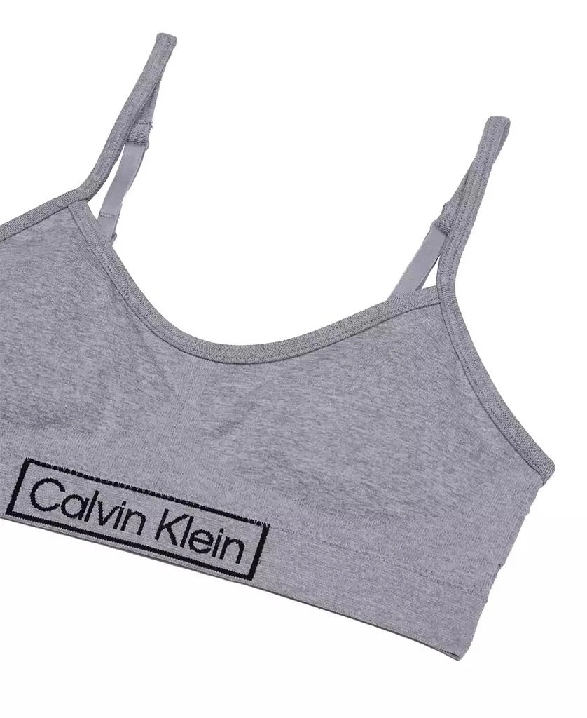 商品Calvin Klein|Big Girls Seamless Ruched Crop Bra,价格¥67,第3张图片详细描述