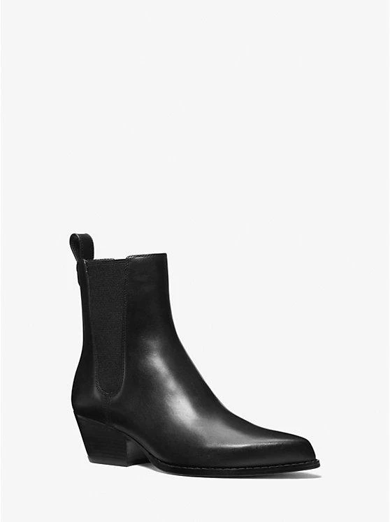 商品Michael Kors|Kinlee Leather Ankle Boot,价格¥490,第1张图片