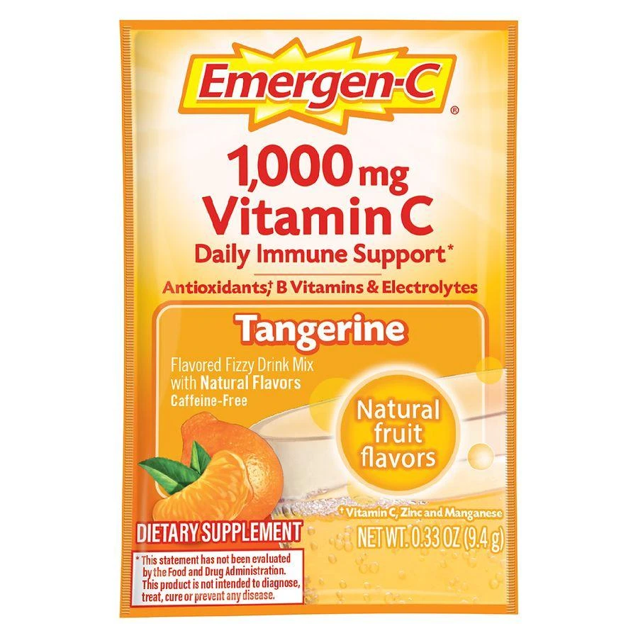 商品Emergen-C|维生素C泡腾片 补充每日营养1000mg维C+抗氧化剂+天然维B族,价格¥142,第3张图片详细描述