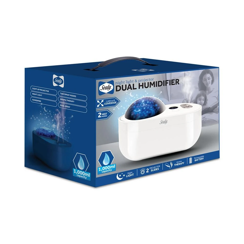 商品Sealy|Cordless Dual Spray Arometherapy Humidifier & Projector,价格¥298,第2张图片详细描述