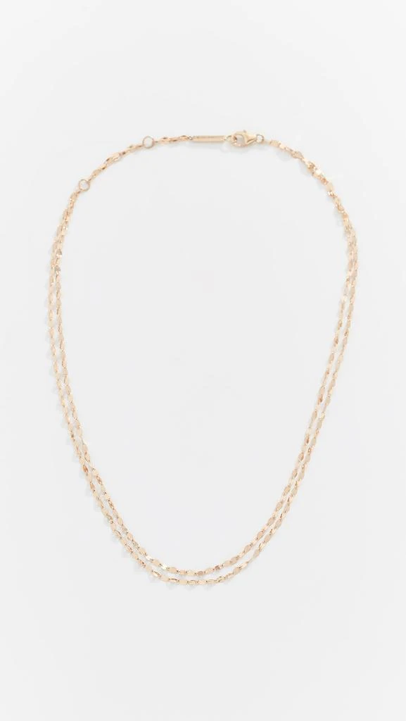 商品LANA|LANA 14K 双股短项链,价格¥4774,第2张图片详细描述