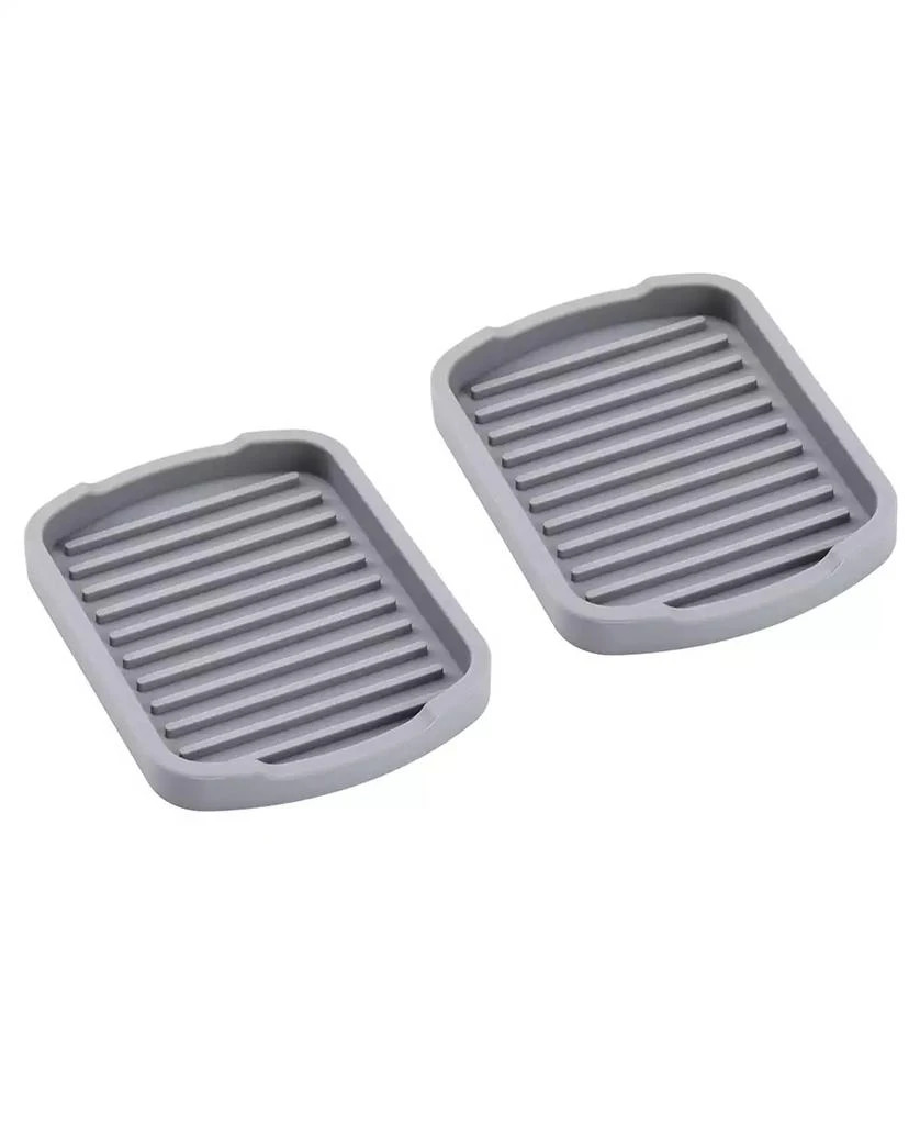 商品Cheer Collection|Silicone Soap Tray, Small, 2 Pack,价格¥223,第1张图片