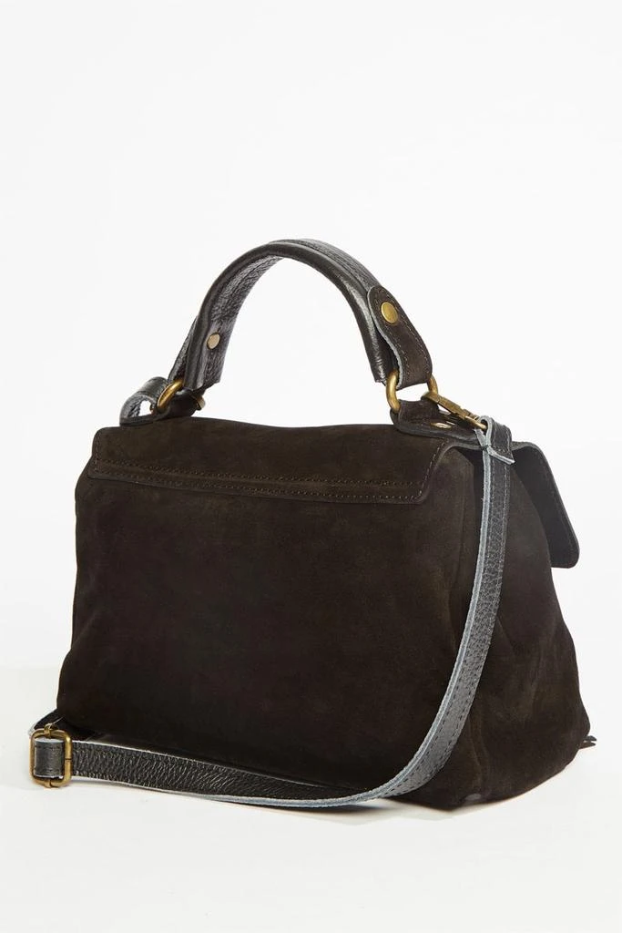 商品预计3周后发货 Abaco|Sac À Bandoulière Louis Frange - Noir,价格¥687,第2张图片详细描述