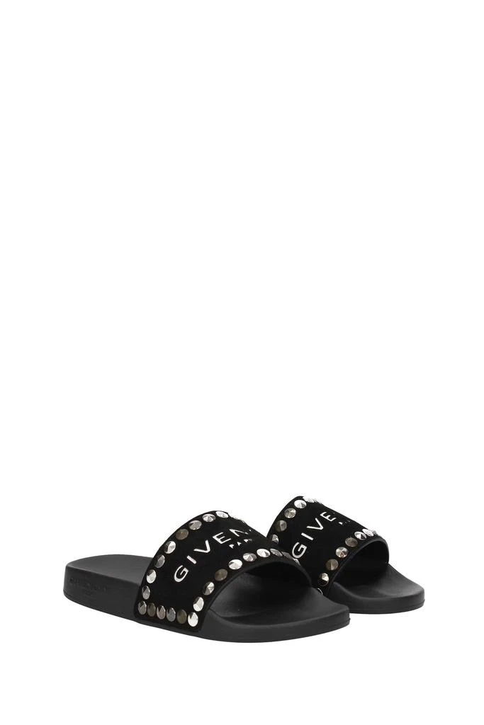 商品Givenchy|Slippers and clogs Suede Black,价格¥1841,第2张图片详细描述