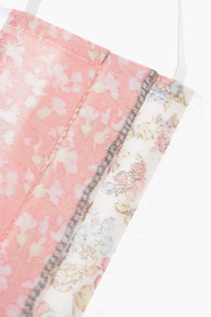 商品Faliero Sarti|Faliero Sarti Floral-Motif Laced JULIANA Face Mask,价格¥449,第2张图片详细描述
