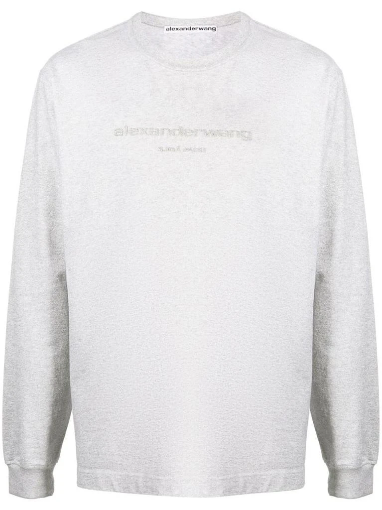 商品Alexander Wang|Alexander Wang Long Sleeve T-Shirt Clothing,价格¥3109,第1张图片