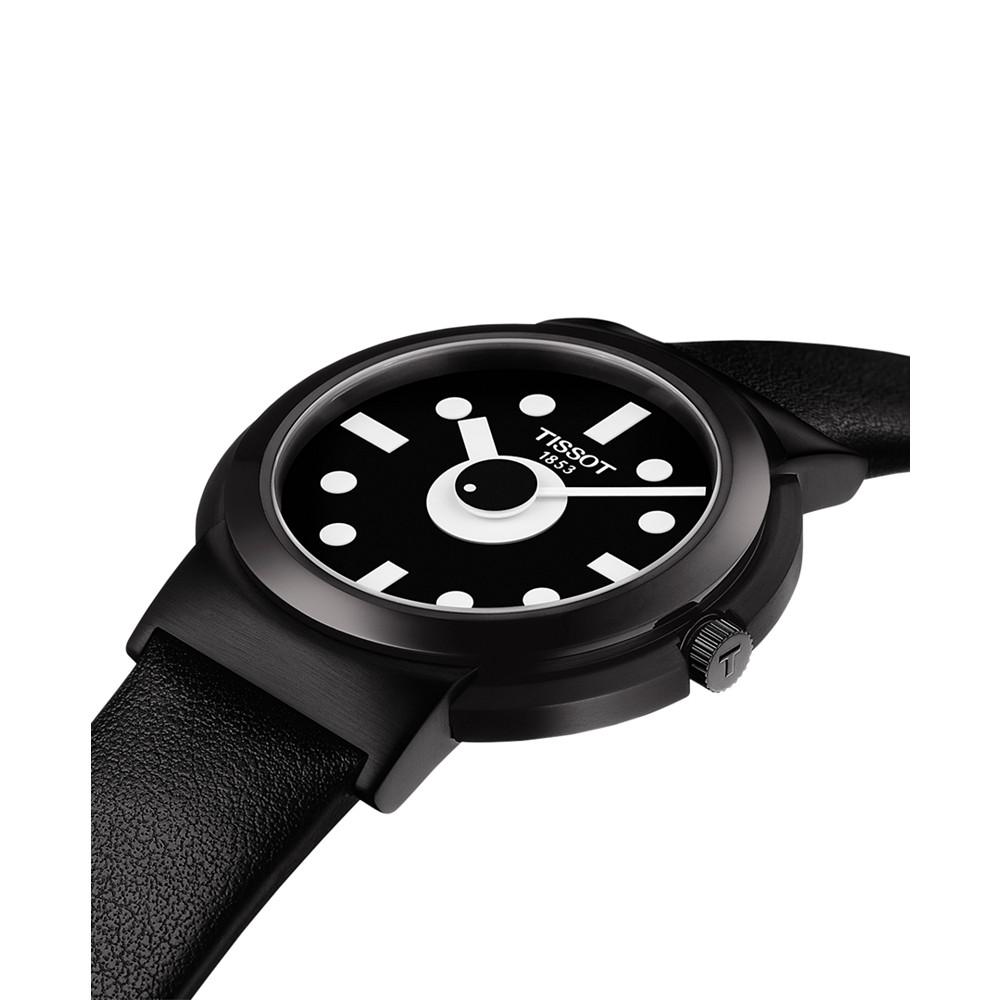Men's Swiss Heritage Memphis Interchangeable Black & Teal Strap Watch 41mm商品第2张图片规格展示