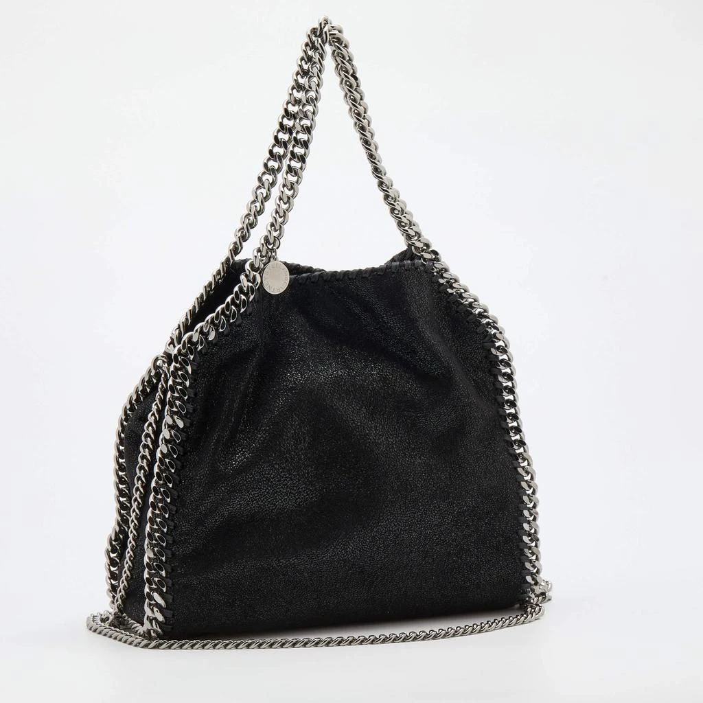 商品[二手商品] Stella McCartney|Stella McCartney Black Faux Leather Mini Falabella Tote,价格¥3869,第3张图片详细描述