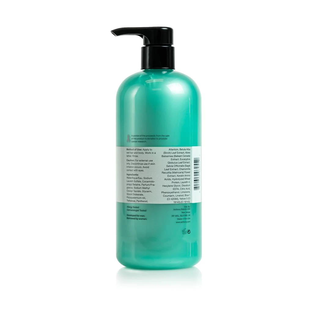商品Anthony|Invigorating Rush Hair & Body Wash,价格¥471,第2张图片详细描述