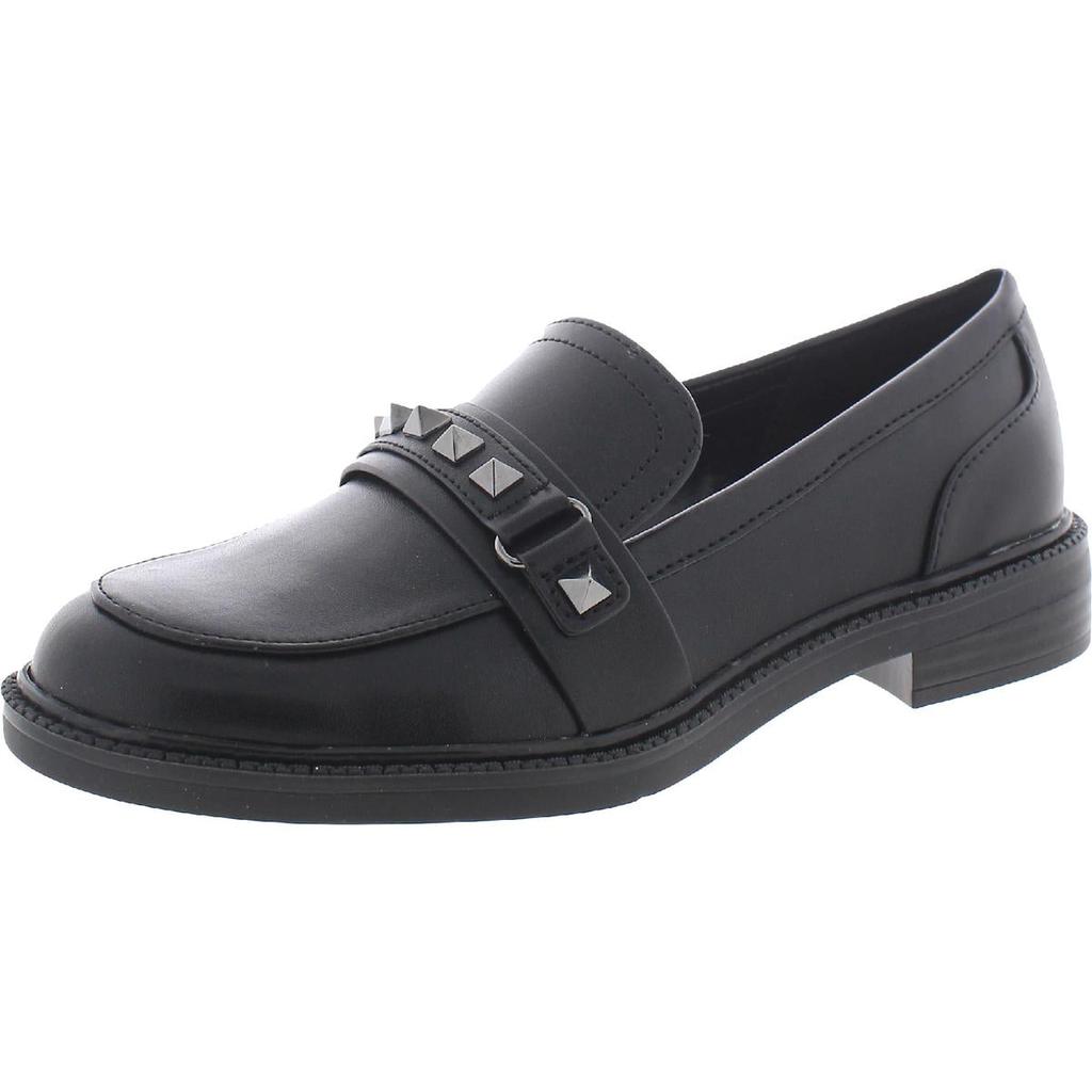 Marc Fisher Womens Cancia 2 Faux Leather Flat Loafers商品第2张图片规格展示