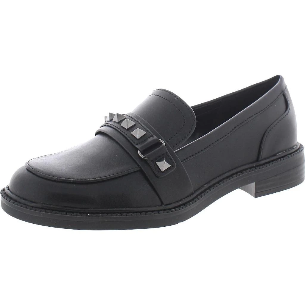 商品Marc Fisher|Marc Fisher Womens Cancia 2 Faux Leather Flat Loafers,价格¥69,第2张图片详细描述