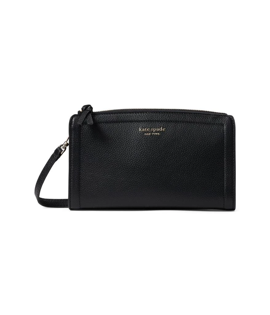 商品Kate Spade|Knott Pebbled Leather Small Crossbody,价格¥741,第1张图片