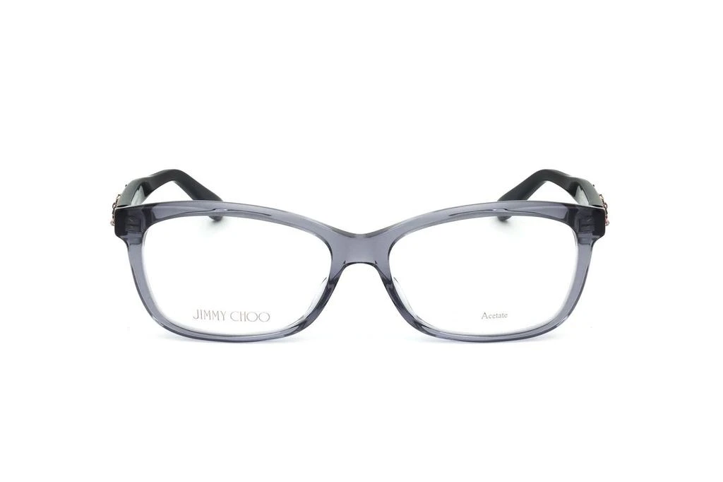商品Jimmy Choo|Jimmy Choo Eyewear Rectangular Frame Glasses,价格¥1336,第1张图片