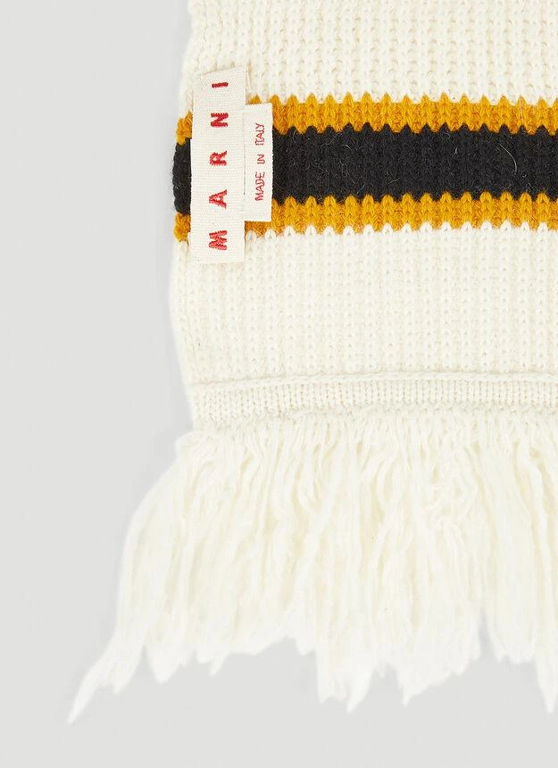 商品Marni|Colour Block Scarf in Beige,价格¥2353,第4张图片详细描述