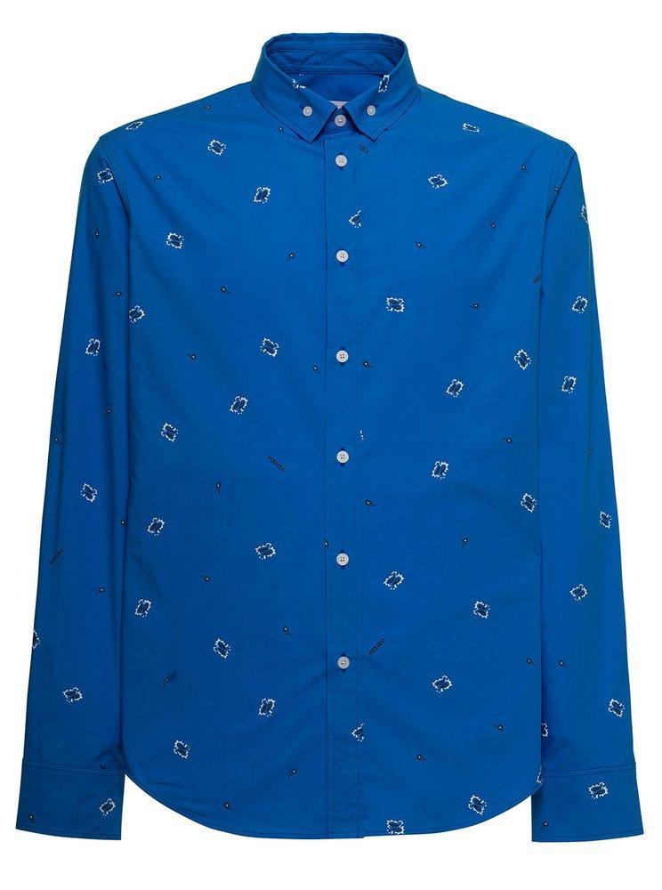 商品Kenzo|Kenzo Bandana Printed Long-Sleeved Shirt,价格¥1135,第1张图片