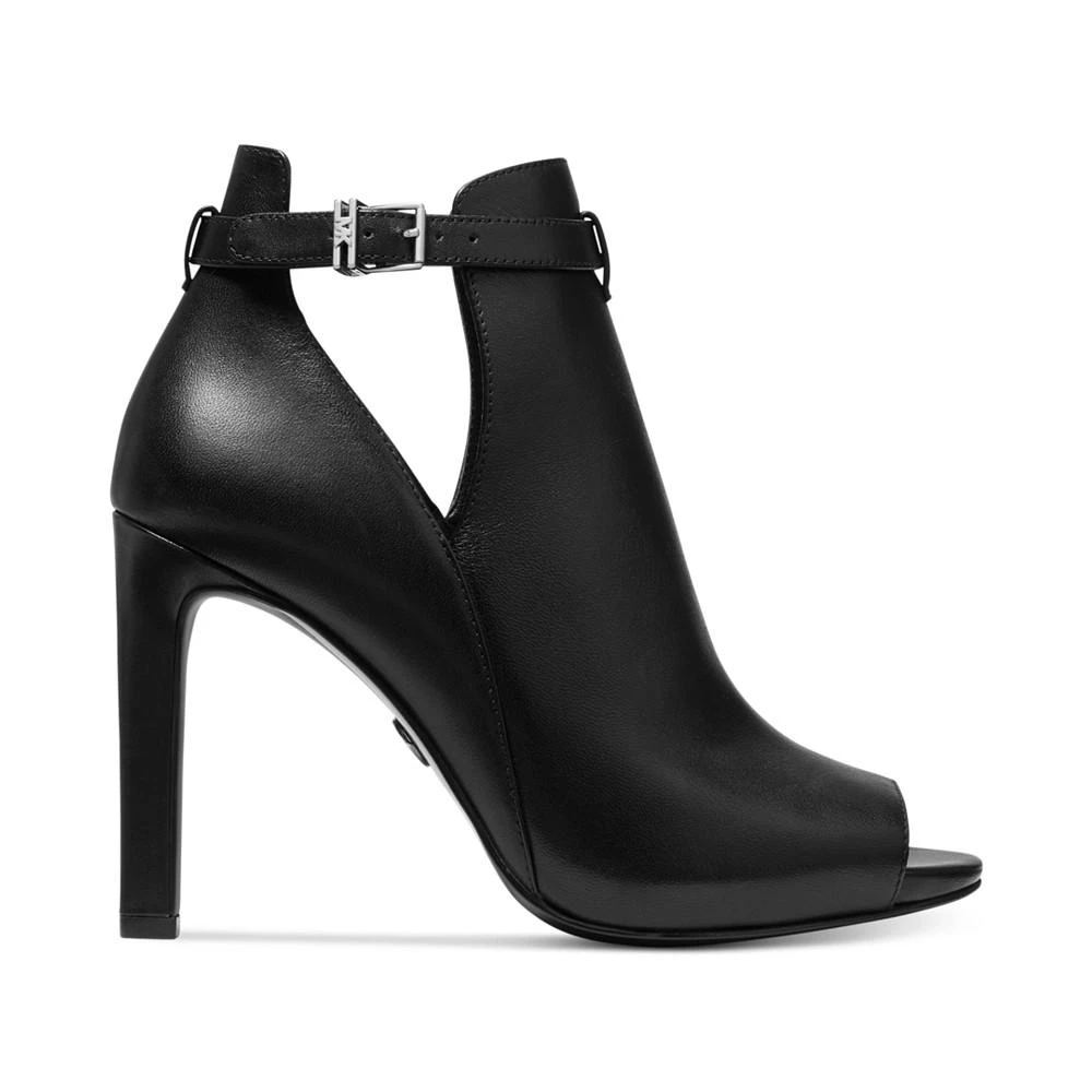 商品Michael Kors|Women's Lawson High-Heel Buckled Open Toe Shooties,价格¥1061,第2张图片详细描述