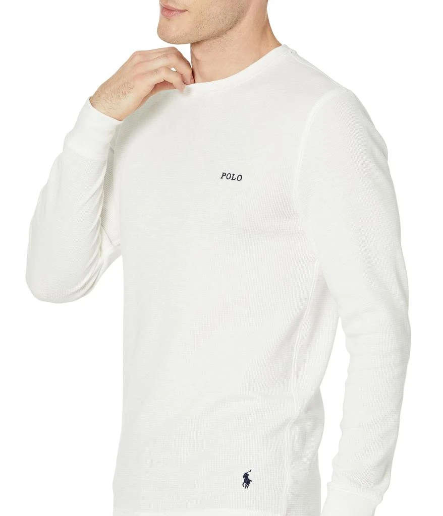 商品Ralph Lauren|Waffle Long Sleeve Crew,价格¥294,第3张图片详细描述