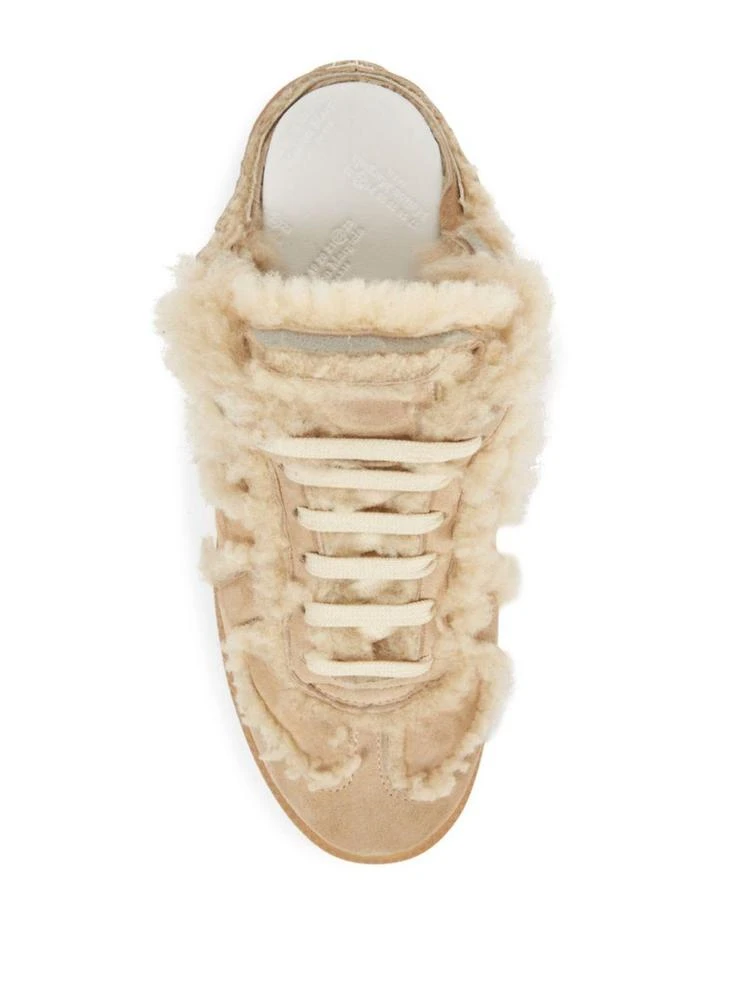 商品MAISON MARGIELA|Shearling Slip-On Slide Sneakers,价格¥2580,第4张图片详细描述