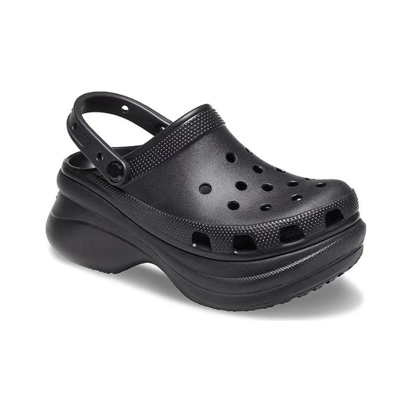 商品[国内直发] Crocs|Crocs卡骆驰 Bae Clog 小鲸鱼复古克骆格 EVA 洞洞鞋 6cm 女款 黑色,价格¥438,第2张图片详细描述