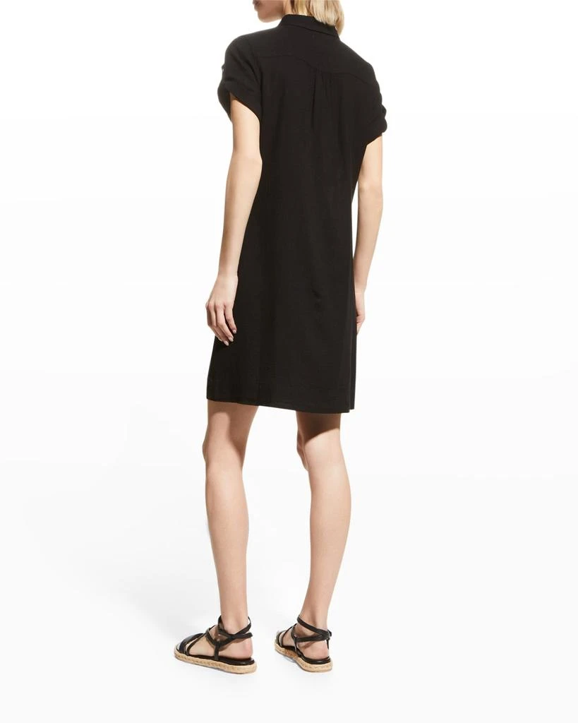 商品NIC+ZOE|Rumba Woven Short-Sleeve Shirtdress,价格¥516,第4张图片详细描述