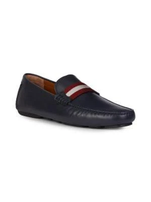 商品Bally|Waltec Leather Driving Loafers,价格¥1553,第2张图片详细描述