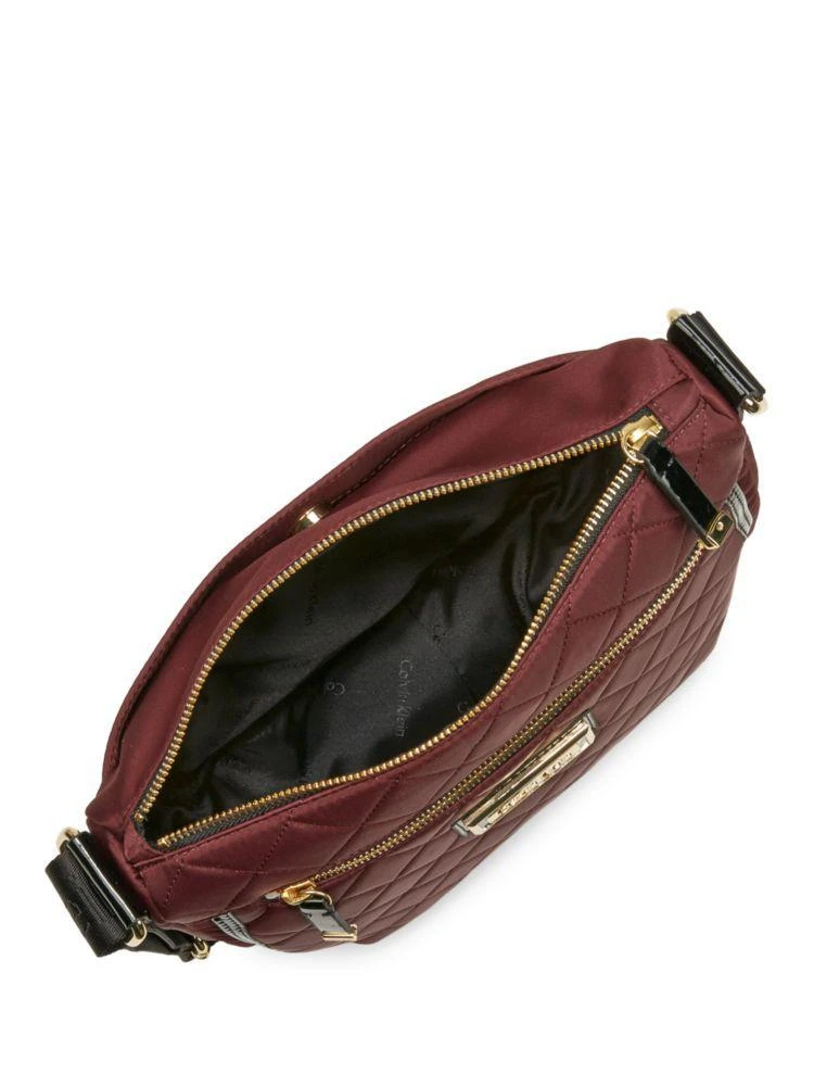 商品Calvin Klein|Quilted Nylon Crossbody,价格¥722,第3张图片详细描述