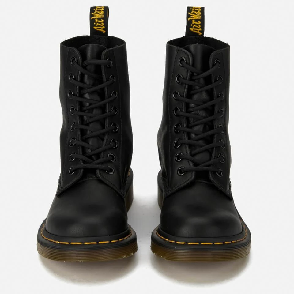 商品Dr. Martens|Dr. Martens 女式 1460 Pascal Virginia 皮革黑色 8 孔靴 ,价格¥1662,第4张图片详细描述