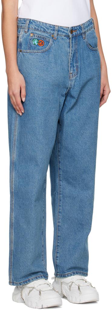 Blue World Peace Jeans商品第2张图片规格展示