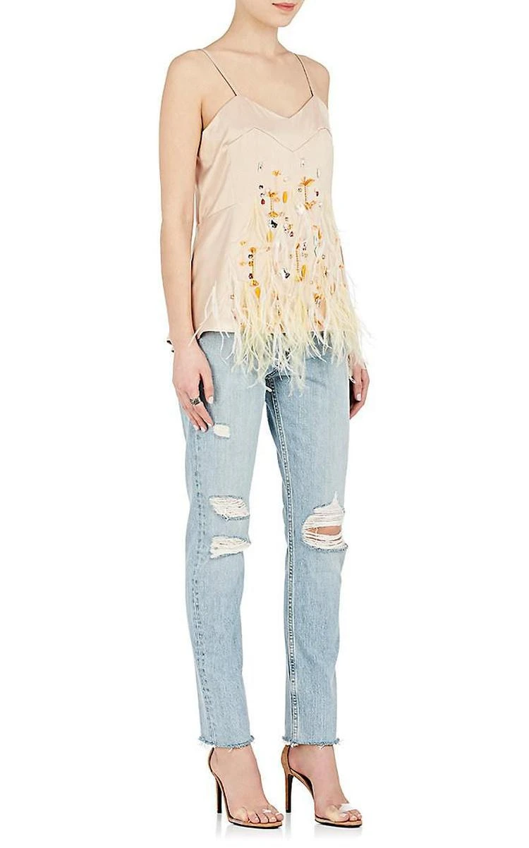 商品KOCHÉ|Embellished Satin Sleeveless Blouse,价格¥1271,第3张图片详细描述