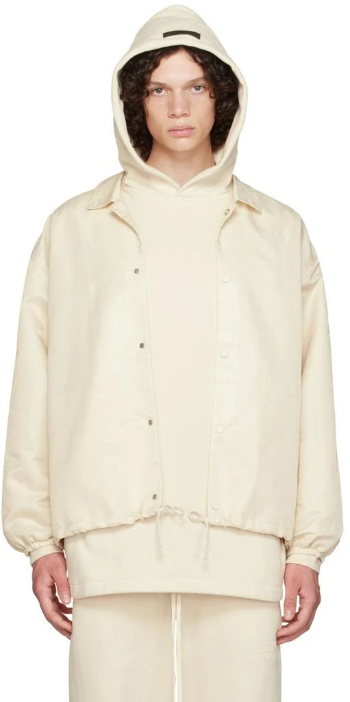 商品Essentials|Off-White Nylon Jacket,价格¥579,第1张图片