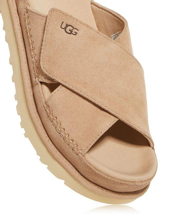 商品UGG|Women's Goldenstar Platform Slide Sandals,价格¥918,第5张图片详细描述