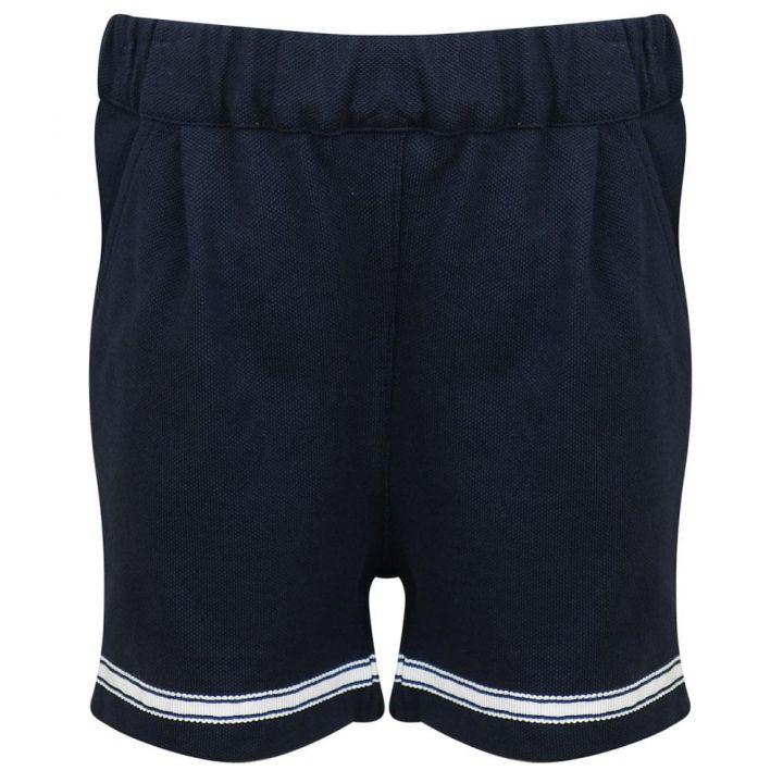 White & Navy T Shirt & Shorts Sailor Set商品第5张图片规格展示