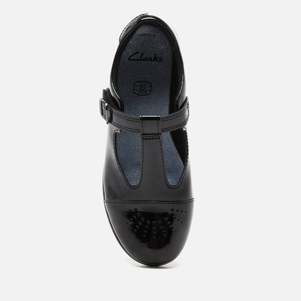 Clarks Kids' Scala Spirit School Shoes - Black Pat商品第3张图片规格展示