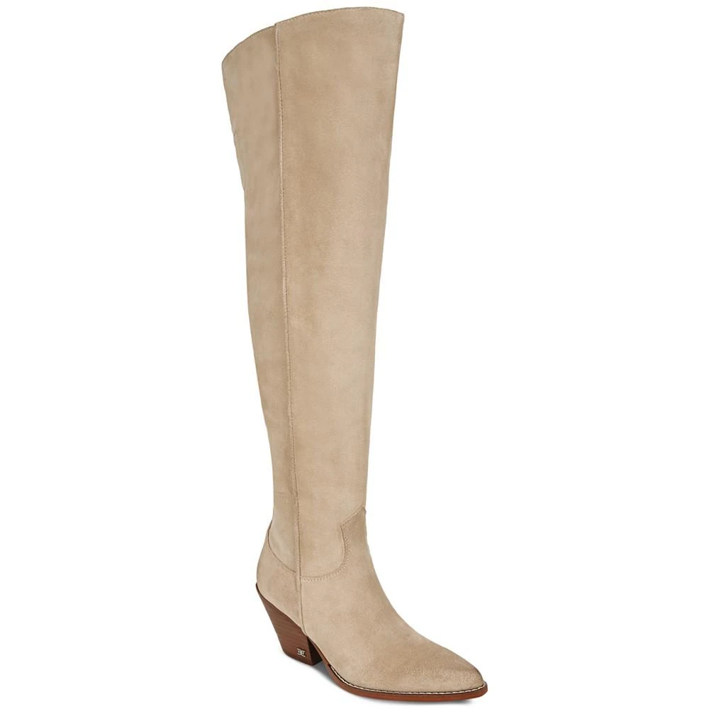 商品Sam Edelman|Women's Julee Over-The-Knee Cowboy Boots,价格¥2072,第1张图片