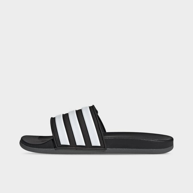 Men's adidas Essentials Adilette Comfort Adjustable Slide Sandals商品第1张图片规格展示